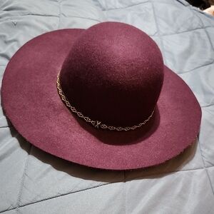 Francesca's Wool Hat Purple
